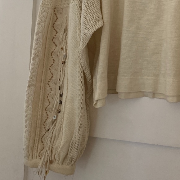 Free People Sweater with bell sleeves, embroidery - Picture 4 of 4